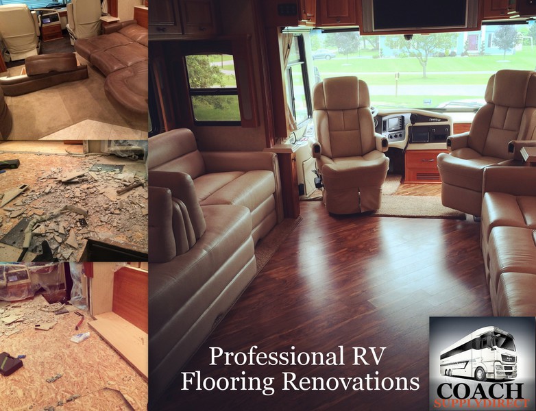 RV Renovation and Remodel - New Cabin Floor Mat for our Class C RV